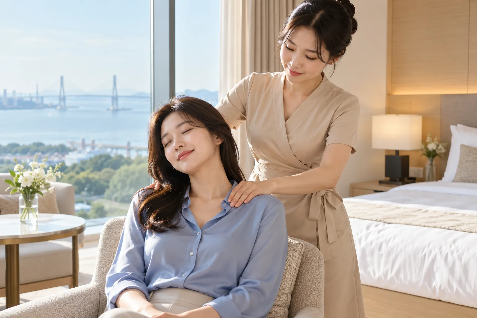 당진 밝은 실내의 휴식