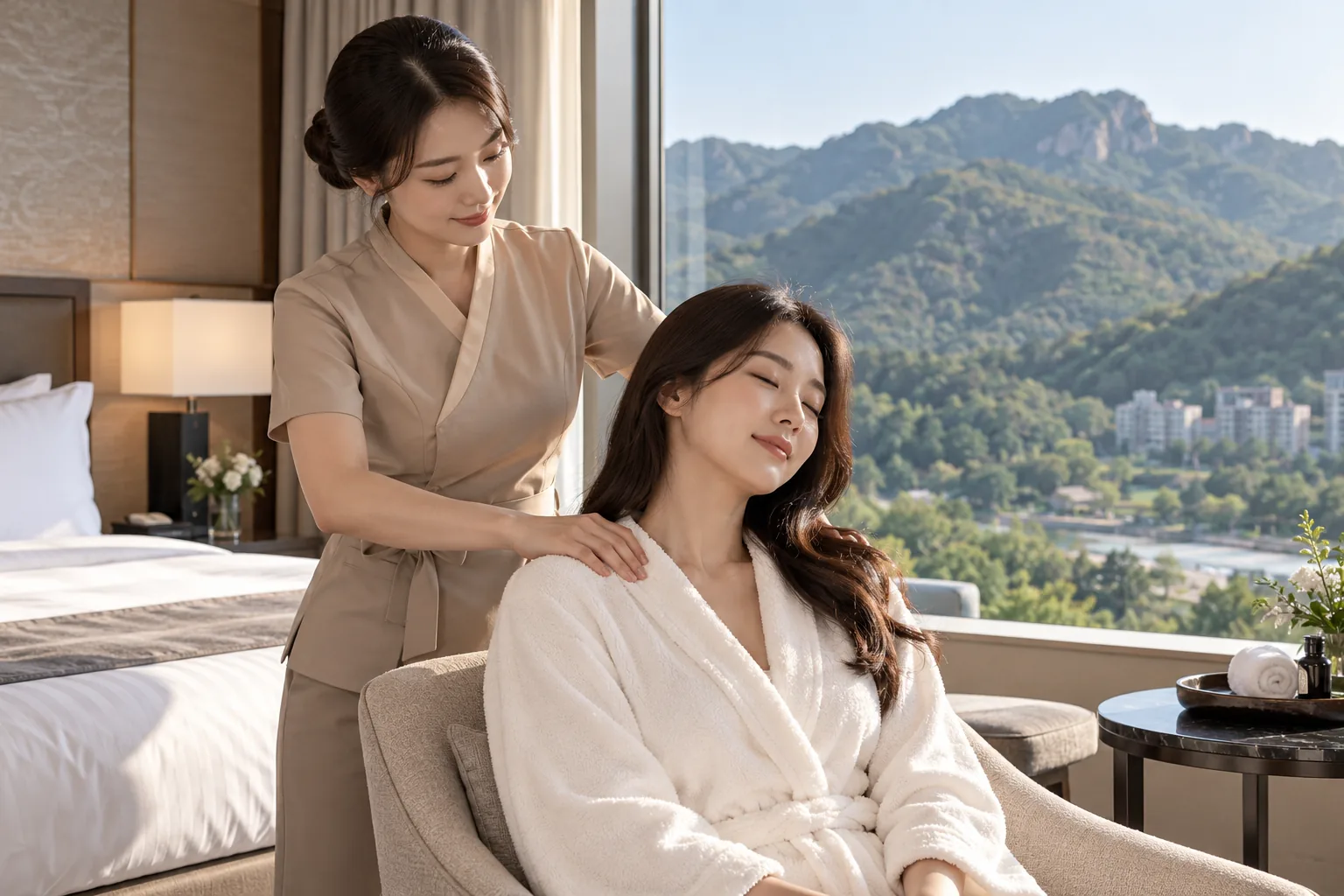 동두천 밝은 실내의 휴식