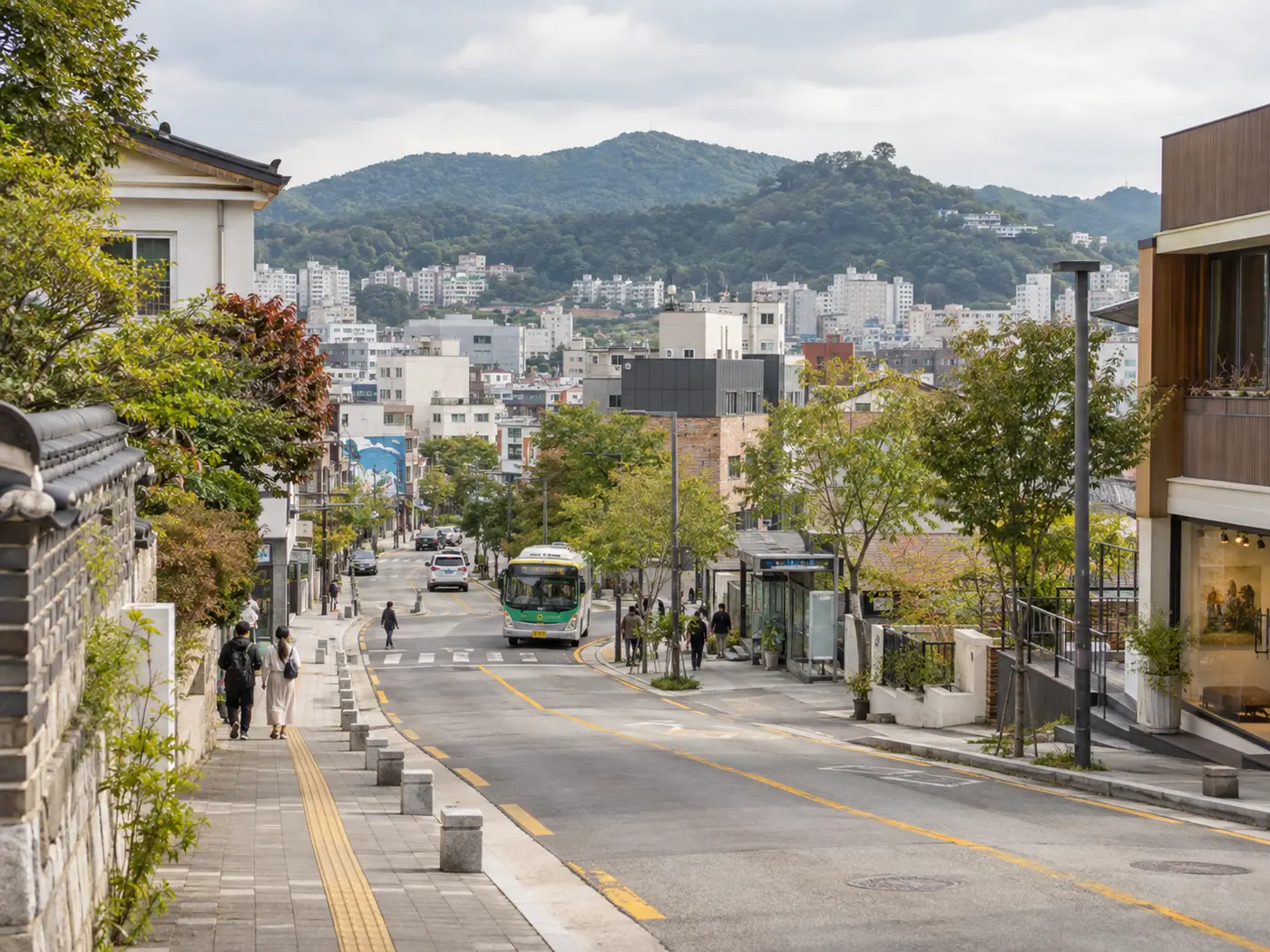 광주 생활권이 나뉘는 거리나 역 근처