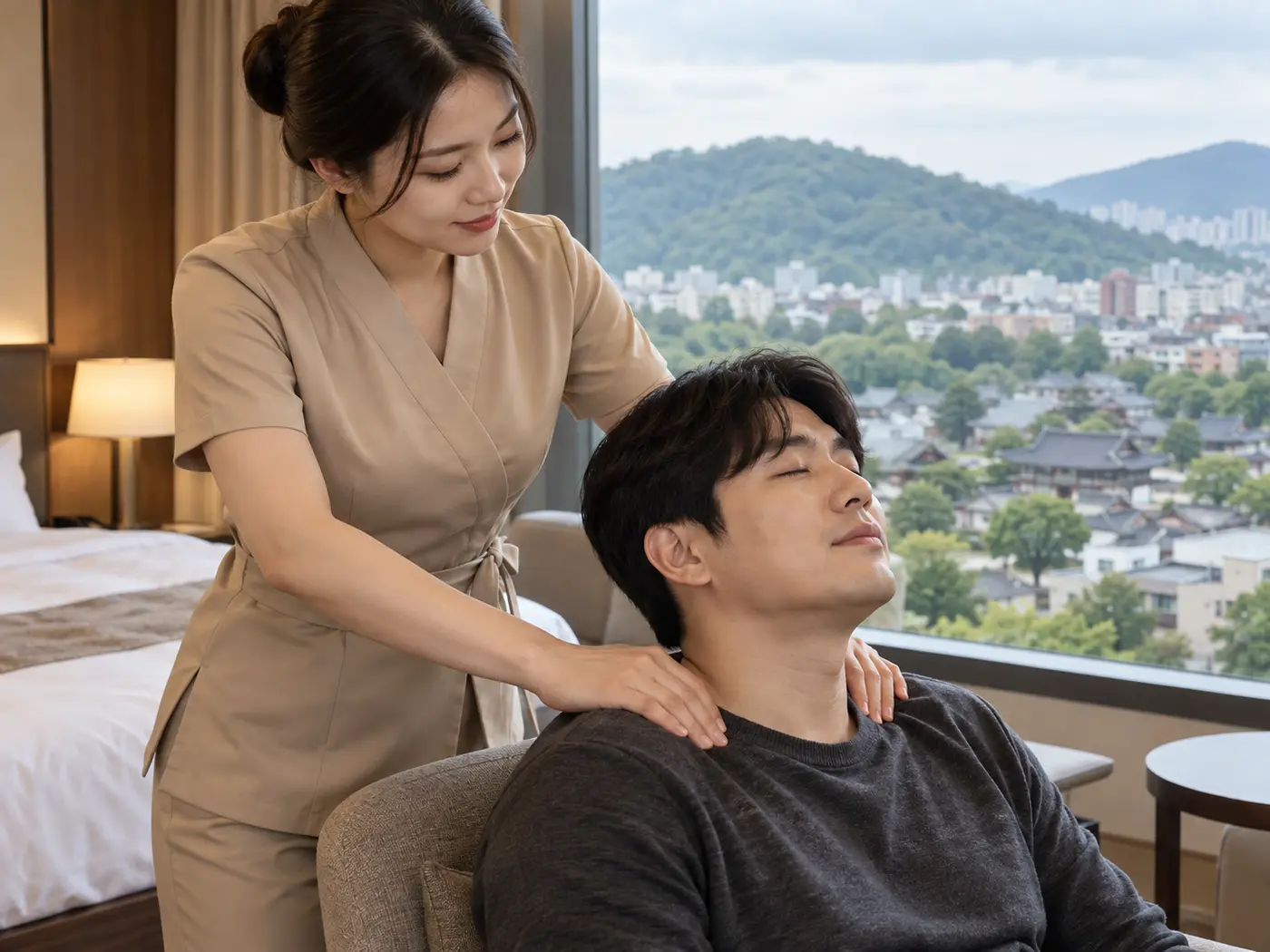 광주 밝은 실내의 휴식