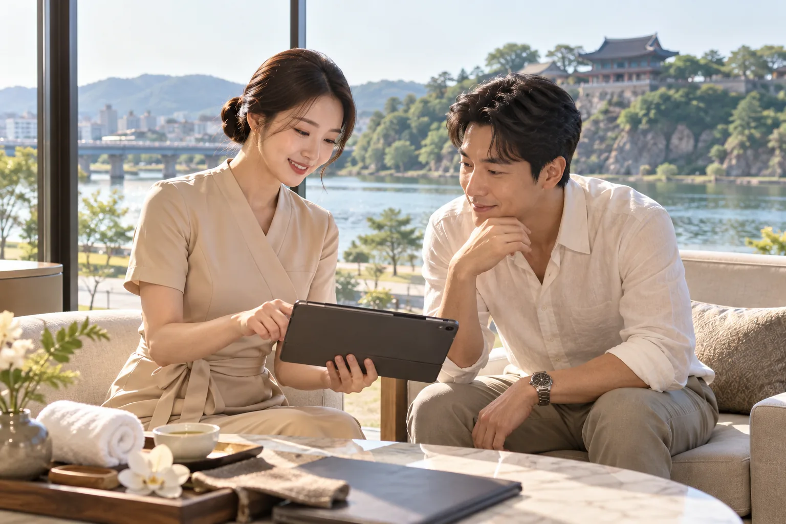 진주 이동과 출입이 떠오르는 로비나 도로