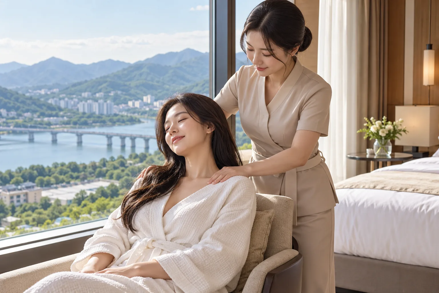 남양주 밝은 실내의 휴식