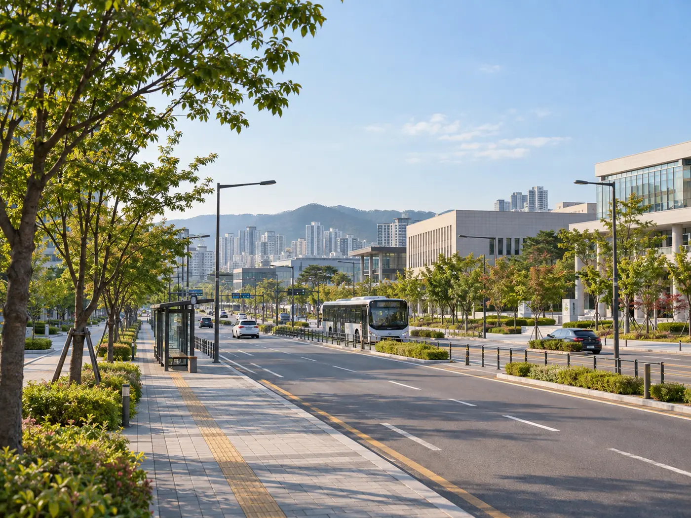세종 생활권이 나뉘는 거리나 역 근처